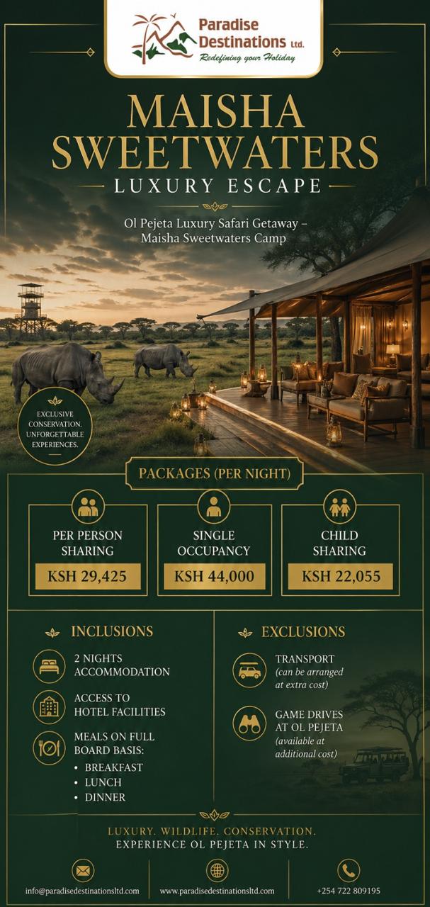 Ol Pejeta Maisha Sweetwaters